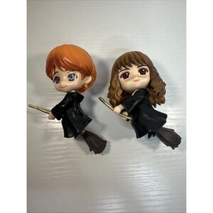 Nendoroid? Ron Weasley Hermoine Granger Riding Brooms Flying Figure